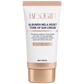 Biogene Jeon In-hwa Fresh Face Sun Cream Albumin Tone Up 50ml / 비오진 전인화 생얼 선크림 알부민 톤업 50ml