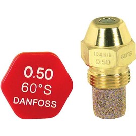 Danfoss full cone oil nozzle angle 45 degrees 0.65, 2.67 kg/h, 030F4914