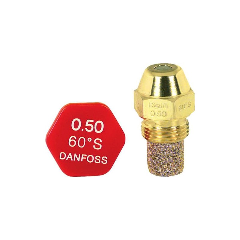 Danfoss full cone oil nozzle angle 45 degrees 0.65, 2.67