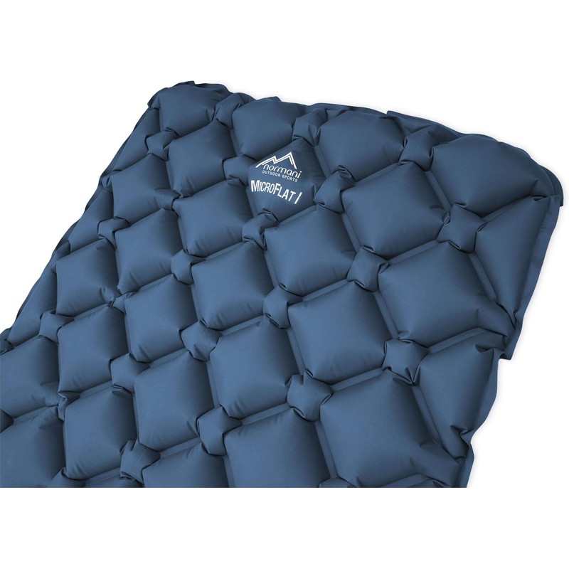normani Quick Inflatable Camping Sleeping Mat, Ultralight, Small Pack Size,