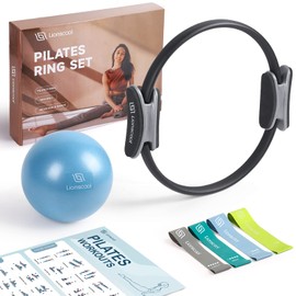 LIONSCOOL LIONSCOOL Pilates Ring Set (Black)