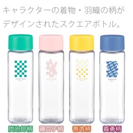 OSK BC-9 Demon Slayer Tanjiro Pattern Square Bottle