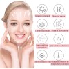 Maquina Vibración Térmica Antienvejecimiento + Rodill Facial Blanco