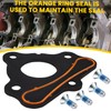 LS Camshaft Retainer Plate Gasket Bolt Kit Compatible with Chevy