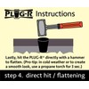 Plug-R 1 1/8" Asphalt Plugs, 25 Pack - Quick Fix