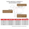 Puppia Abstract Dog Harness H Sturdy Adjustable Neck and Chest