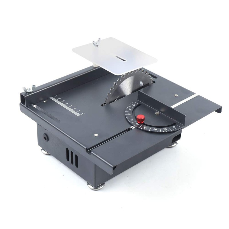 Xuthusman Mini Precision Table Saw Set, Woodworking Sliding Cutting Machine