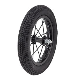 EIRONA Wheel Replacement for 12 Inch Kids Bike Front Wheels Replacement with Solid Air Rubber Tire and Inner Tube, Bicycle Bike Wheels Don't Fit with Huffy Bike