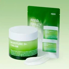 ISoi [아이소이][17주년] 모이스춰 닥터 히알 수분크림 50ml + 마스크팩 1매 증정 [Isoi][17th Anniversary] Moisture Doctor Hyal Hydrating Cream 50ml + Free 1 Sheet Mask [MD017]