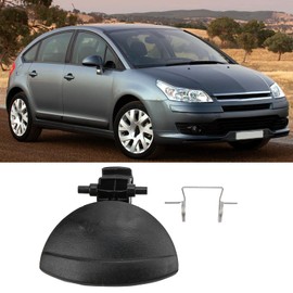 C4 Glove Box Handle, Glove Box Compartment Repair Fix Compatible with Citroen 2004-2010, Black