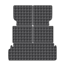 WDYOYS Cargo Mat for 2010-2023 Lexus GX460 6 Seats Trunk Mat & 2ND+3RD Row Rear Backrest Mat, All Weather Rear Cargo Liner Back Seat Cover Protector