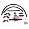 JGhyperX EFI Fuel Pressure Regulator Kit 0-100psi with Gauge 6AN