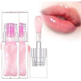 Aceite de Labios Mágico que Cambia de Color, Aceite de Labios de Conversión, Magic Color Changing Lip Oil, Conversion Color Changing Lip Oil, Brillo de Labios Hidratante Warm Change de Ddgoods (2pcs)