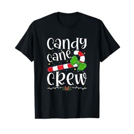 Candy Cane Crew Funny Christmas Candy Lover X-mas T-Shirt