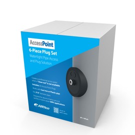 Fernco Access Point 6-Piece Pipe Plug Cleanout Set