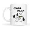 Funny Father's Day Dada Bear Coffee Mugs, Birthday Gift Idea