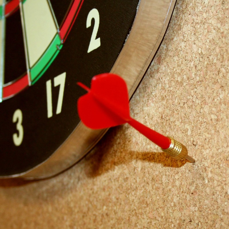 Jelinek Cork Dart Board Backer Wall Cover 36 x 24