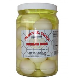 Pickled White Eggs - 1/2 Gallon
