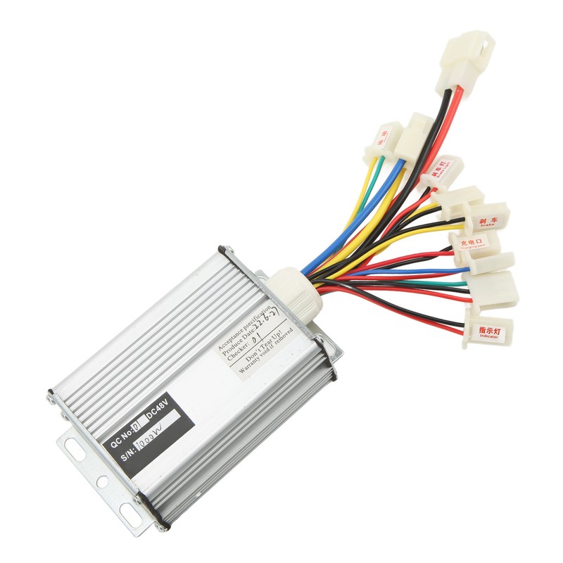 48V 1000W Controller with Wire Harness Brush Motor Control Box