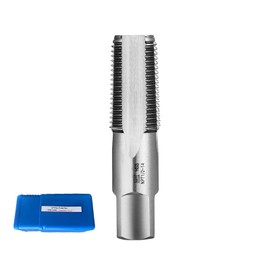 llave de tubo NPT de 1/2"-14 de mecanizado de rosca de tubo NPT, acero de alta velocidad (HSS) 1/2 de rosca de tubo cónico DRINYOUNG