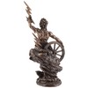 Taranis Celtic God of Thunder - with Lightning and Wagon