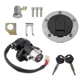 Motorcycle Ignition Switch Gas Cap Cover Seat Lock Key for Suzuki Katana GSXR600 GSXR750 2004-2005 SV1000S