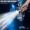 Unbranded LED Diving Tactical Flashlight Professional 3Modes Waterproof Portable Outdoor