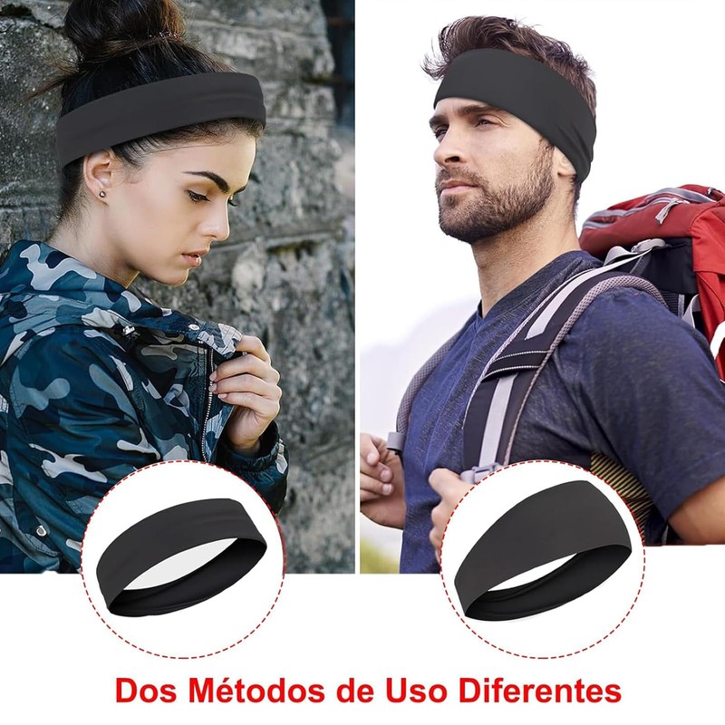 Beyson 6 Pack Diademas para Cabello para Hombre y Mujer