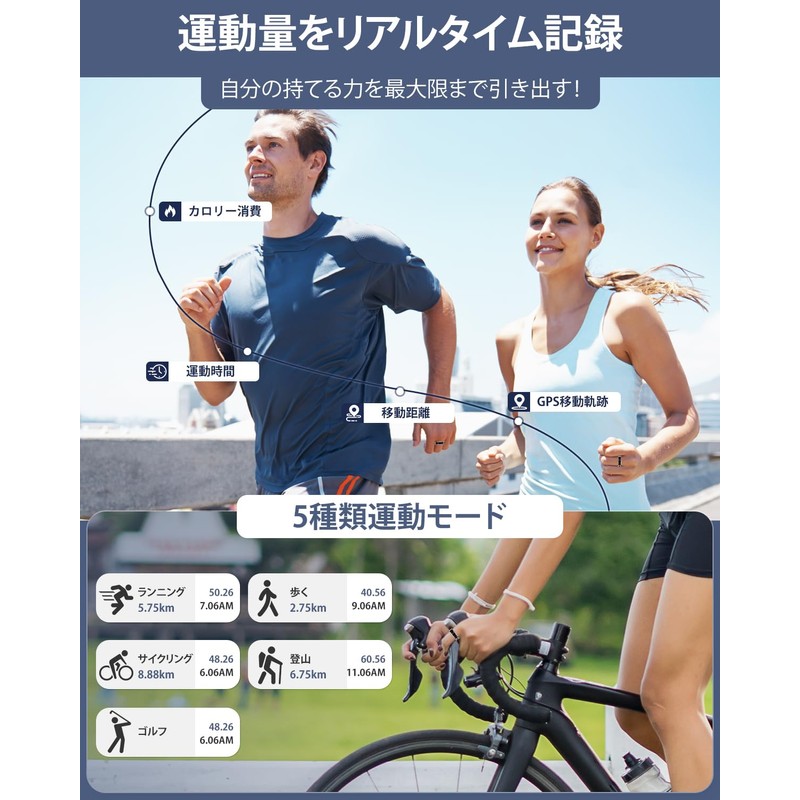 Smart Ring (2025 New) Activity Tracker, Smart Ring, Lasts Up