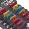 12 Way Fuse Box with LED Indicator DC12‑32V Waterproof Circuit