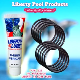 LIBERTY SEALS  Mar-Dur 1/3-1 HP Diffuser O-ring (10-PACK - PTK-222 + LUBE TUBE) For  Marlow