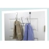 Home Basics Over the Door Chrome Hook Rack for Towels