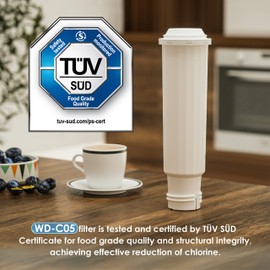 Waterdrop Coffee Filter Cartridge, Compatible with Nivona® Water Filter Cartridge, Melitta® Filter Cartridge, Krups® F088, Krups® EA829S, Jura®, Melitta® Barista TS and More, TÜV SÜD Certified (2)