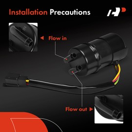 A-Premium Electric Fuel Pump Compatible with Suzuki Boulevard 2007-2009, Intruder 700 1986-1987, Intruder 750 1988-1991, Intruder 800 1993-2003