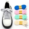 WEGOODZF Wide Flat Thick Shoelaces: Extra Fat Chunky Sneakers Shoe