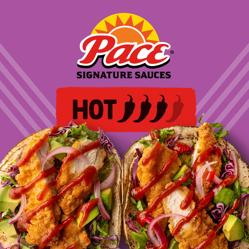Pace Hot Honey Chipotle Signature Sauce, 11.1 oz (8 Pack)