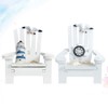Toyvian 2pcs Beach Nautical Miniature Decoration Ornament Small Wooden Beach