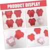 minkissy 50pcs Lip -shaped Patches Outdoor Patches
