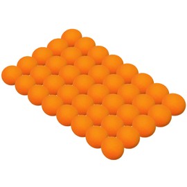 DX DA XIN Foam Balls 40 PCS for Air Popper Gun Blaster Guns Refill Bullets Toys Foam Blasters Replacement Foam Bullet Ball Launcher Extra Balls, Orange