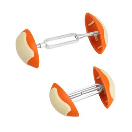 FCXQG Shoe Stretcher Shoe Stretcher Extra Strong Shoe Stretcher Boots Shoe Stretcher Shoe Crease Protector Shoes Wide Shaft Stretcher Suitable for All Types of Shoes Pack of 2, orange