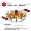 HAWKINS Triply 3 mm Stainless Steel Deep Fry Pan 2.5