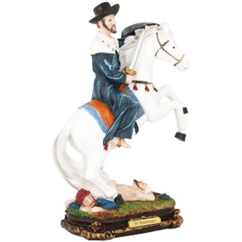 Cannan St. Santiago 12"" San Santigo Apóstol Religious Resin Figure Santiago El Mayor