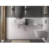 Kohler ModernLife Wall-mount Bathroom Sink Small Rectangular, LEFT Side Faucet