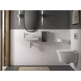 Kohler ModernLife Wall-mount Bathroom Sink Small Rectangular, LEFT Side Faucet
