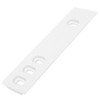 SPARES2GO Integrated Built in Decor Door Slide Rail for TEKA
