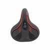 Oversized Wide Bike Seat with Shock Absorbing Balls, Waterproof PU
