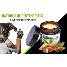 FellBuddies® Paw Balm – Ideal Protection for Sensitive Dogs' Paws – Regeneration Supportive Effect for Dry & Cracked Paws | Natural Cosmetics