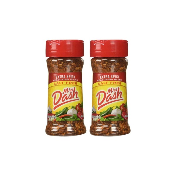 Mrs. Dash Extra Spicy Blend - 2.5 oz, Pack of 2