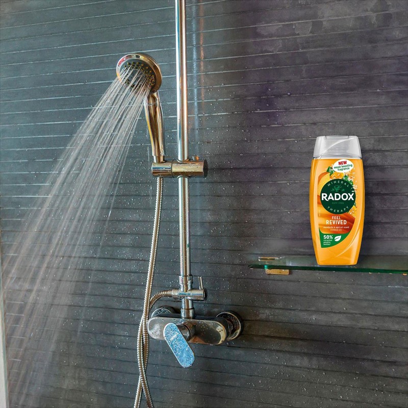 Radox Mineral Therapy Feel Revived Shower Gel with Mandarin &