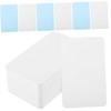 Ciieeo 200sheets Blank Cards Portable Paperboard Memo Cards for Home